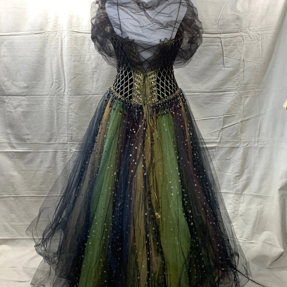 One-of-a-Kind Custom Bob Mackie Couture Evening Gown - Picture 9 of 13